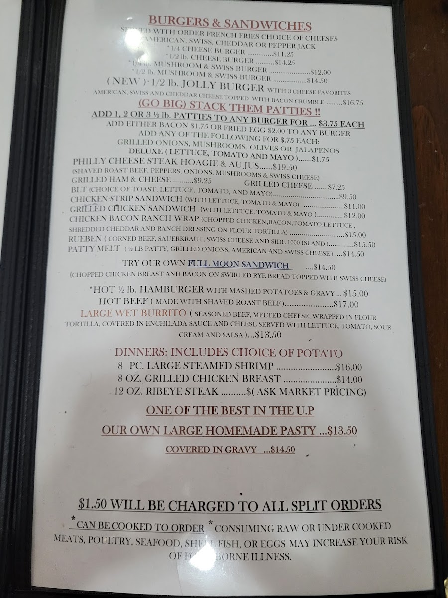 Jolly Inn Menu - Image 4